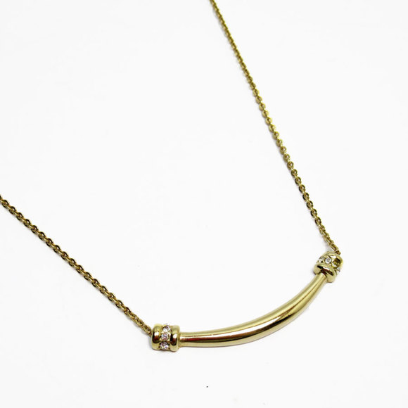 Christian Dior necklace metal gold women´s t19629a